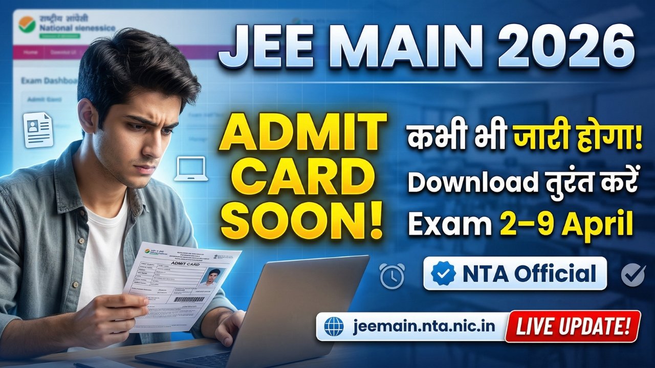 JEE Main Session 2 Admit Card 2026
