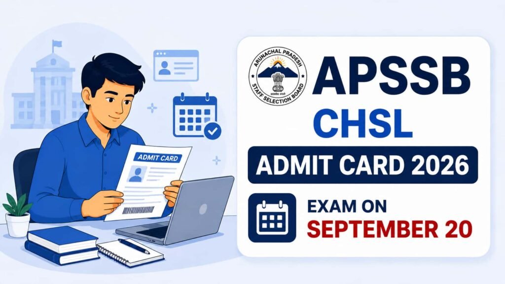 APSSB CHSL Admit Card 2026