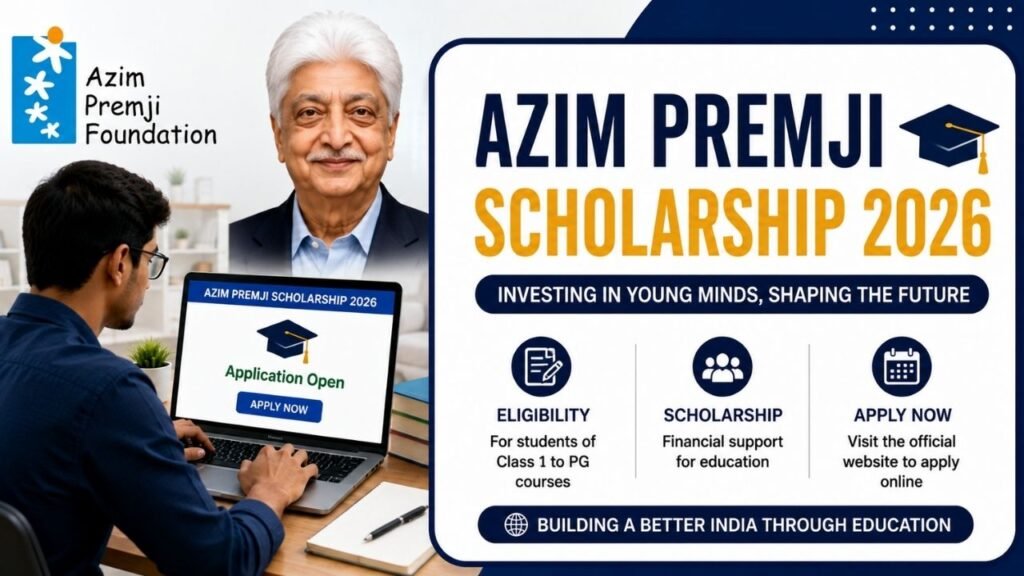 Azim Premji Scholarship 2026