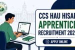 CCS HAU Hisar Apprentice Recruitment 2026