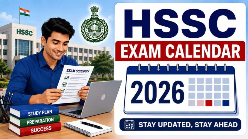 HSSC Exam Calendar 2026