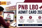 PNB LBO Admit Card 2026