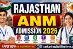 Rajasthan ANM Admission 2026