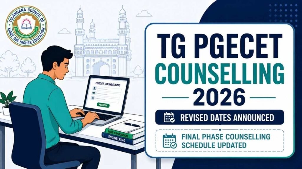 TG PGECET Counselling 2026
