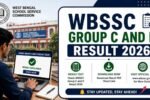 WBSSC Group C and D Result 2026